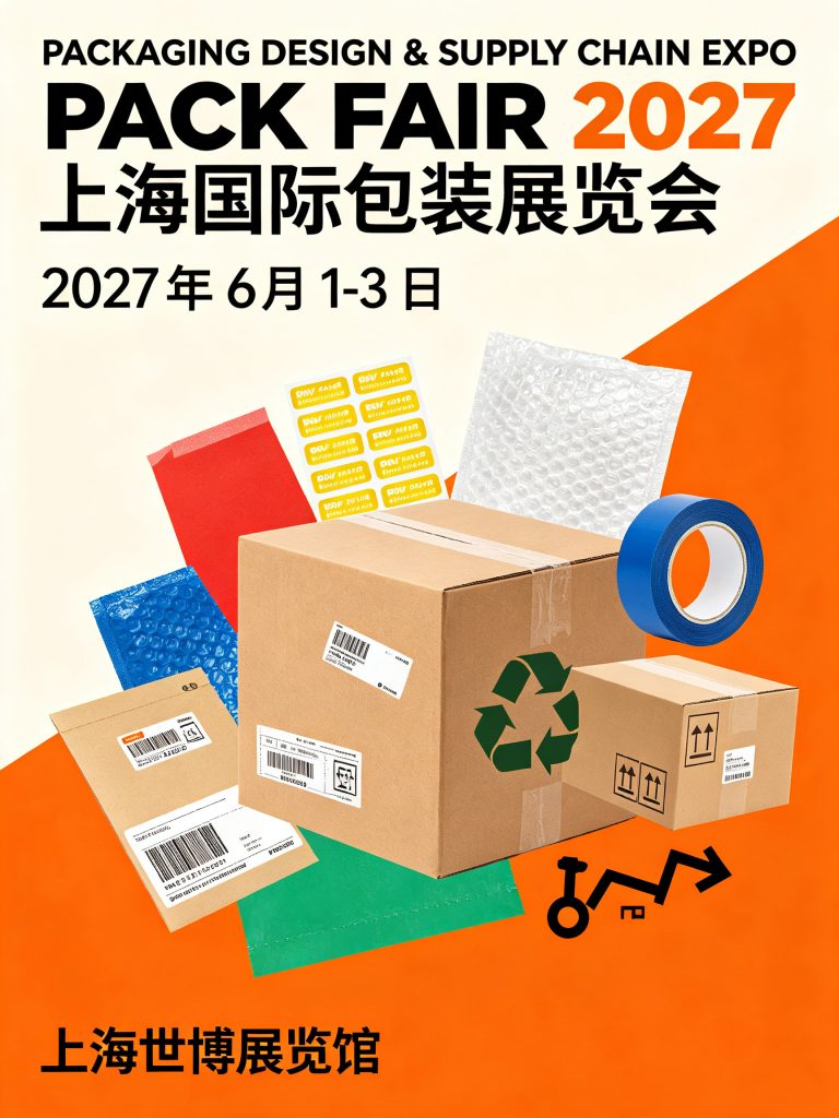 PACK FAIR 2027上海国际包装展览会海报