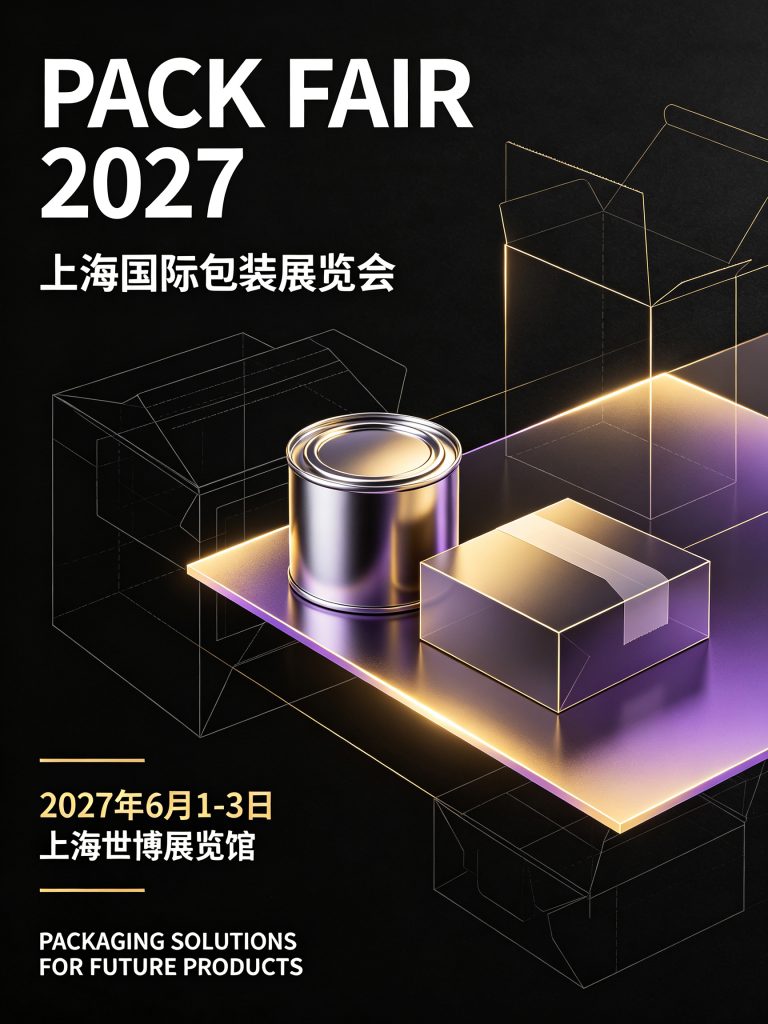 PACK FAIR 2027上海国际包装展览会海报