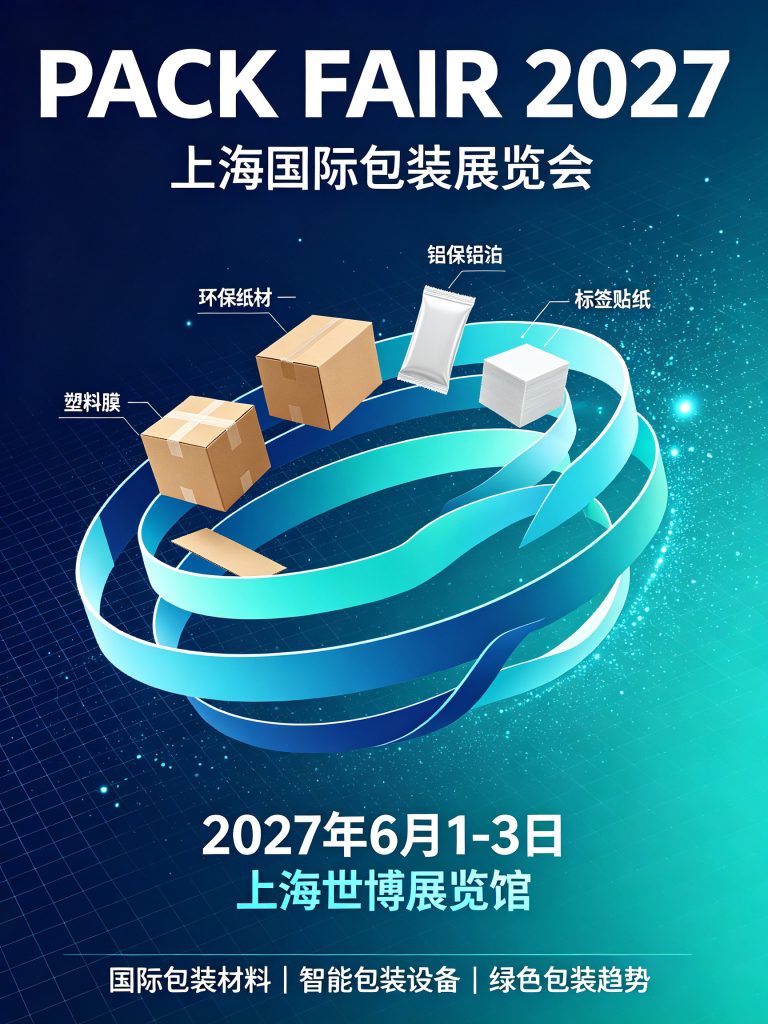 PACK FAIR 2027上海国际包装展览会海报