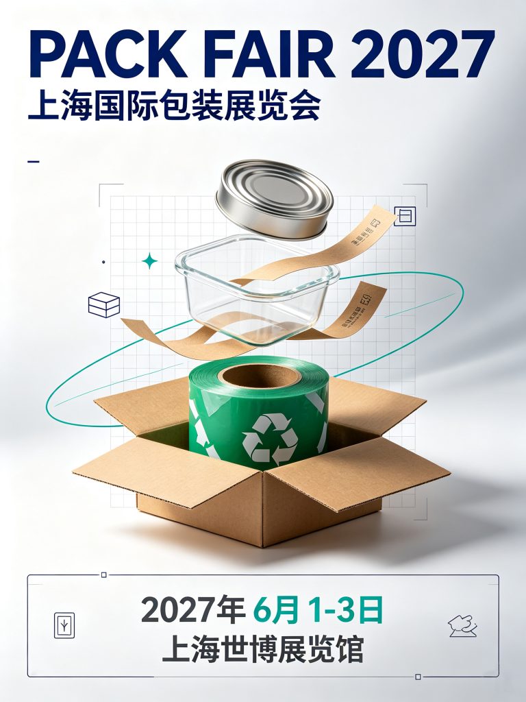 PACK FAIR 2027上海国际包装展览会海报