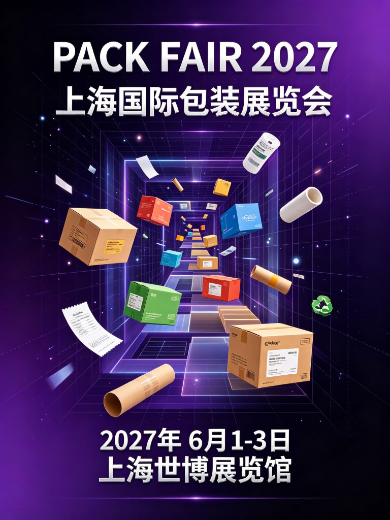 PACK FAIR 2027上海国际包装展览会海报