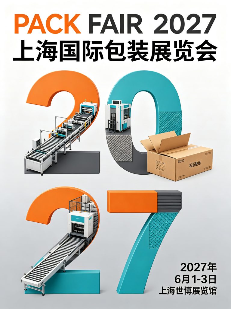 PACK FAIR 2027上海国际包装展览会海报