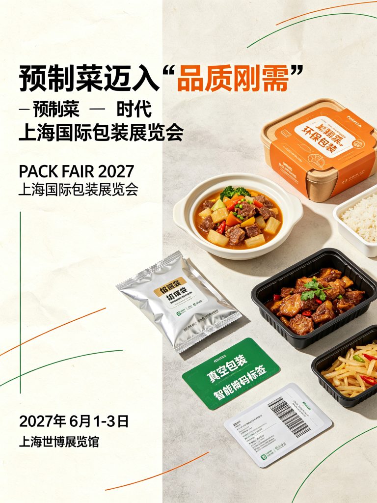 预制菜迈入“品质刚需”时代，PACK FAIR 2027上海包装展将成行业破局关键风向标